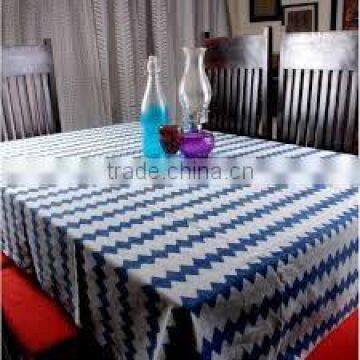 Bock printed Round Table Cover Printed Mat set