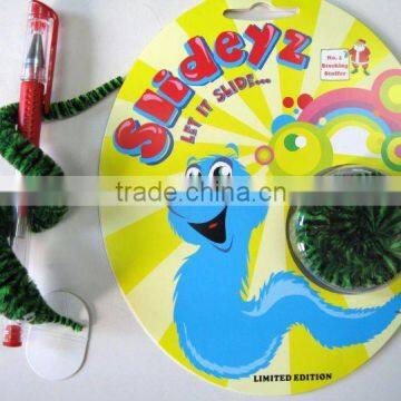 Green Color Magic Tricks Worm soft toy