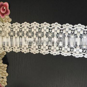 100% Cotton Water Soluble Lace