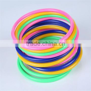 High demand colored hard plastic ring