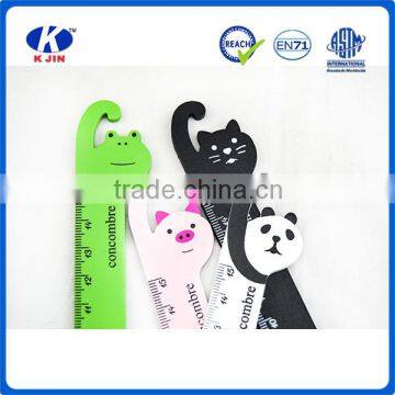 Promotion Cheap 15cm Cute Wood Printing Ruler With Custom for School photo-6