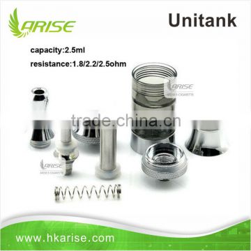 2014 New products huge vapor replaceable atomizer unitank rebuildable tank