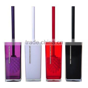 Plastic Toilet Brush Holder With Diamond