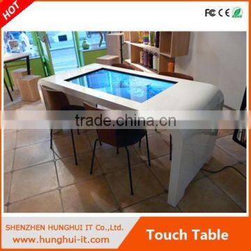 Hot sale!!65" LCD Multi Touch screen coffee table with wifi