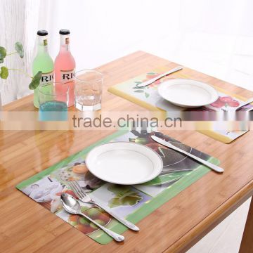 2016 new 3d country style dinner place mat