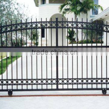 Wrought Iron Gate designs, Sliding Iron Main Gate Design