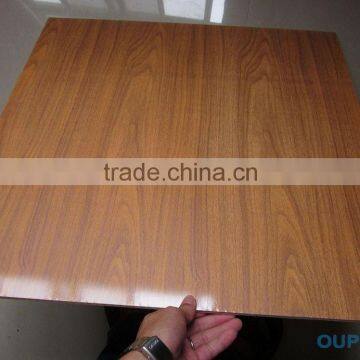 Pvc Material Construction Building Pvc Ceiling 595x595 Ceiling Design Wood Color Wall Panel Interior Decoration photo-3
