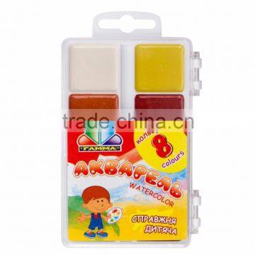 Watecolor, Water Color, Watercolour 8 Colors With or Without Brush photo-2