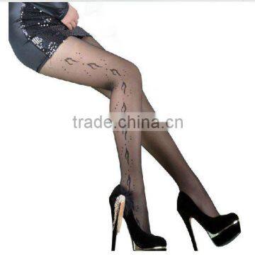 8827 20D sexy lady girls transparent silk tights legging