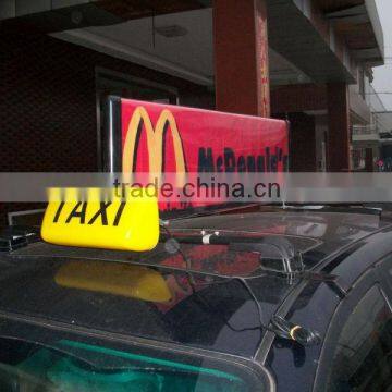 Hot Sale Led Taxi Top Advertising