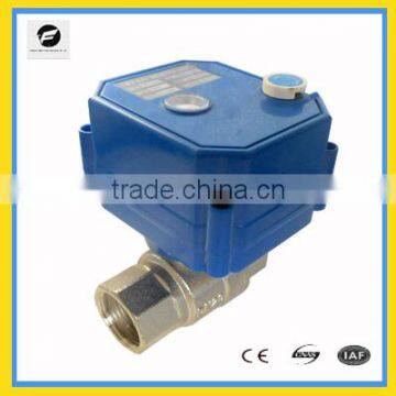 stainless steel 2-way electronic valve with position indicator, manual override function AC9-24V 220v