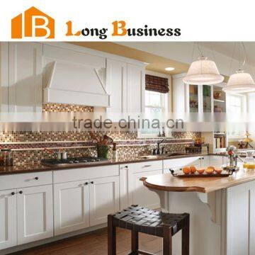 LB-DD1118 American popular shaker style solid wood kitchen cabinet