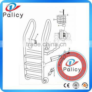 Marine Stainless Steel Pool Ladder for Swimming Pool SL photo-4