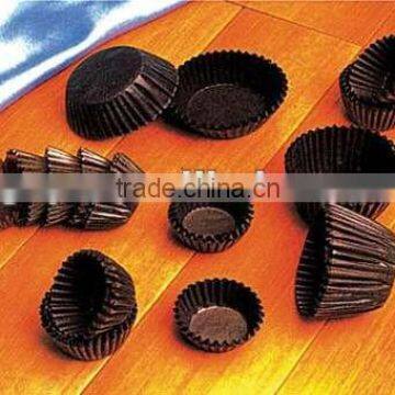 Wholesale greaseproof solid colored mini cupcake liners