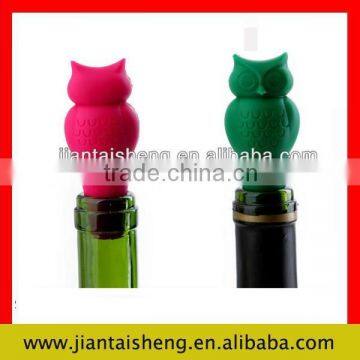 promotional silicone rubber wine bottle stopper