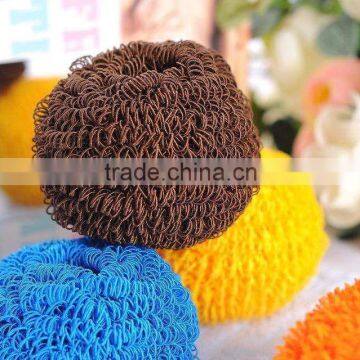 Polyester fiber dish scourer popular items from shandong