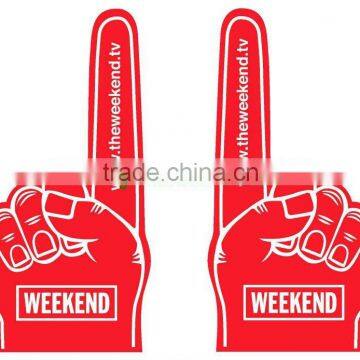 Hot selling Promotional Foam hand Cheering Foam Finger