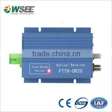 Built-in 1550nm filter Optical receiver ,1550nm isolator optical node