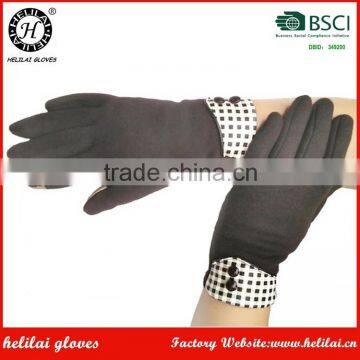 HELILAI Gloves Supplier Brown Touch Screen Ladies Gloves UK