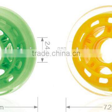 70*24mm, 80*24mm PU skates scooter wheels