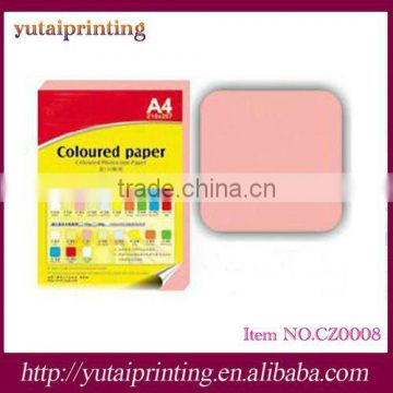 100 sheets colored a4 paper 80 gsm