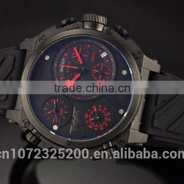 Sport Watch With Factory Direct Prices Man Fashion Wrist Men With Date Stainless Steel Case Rubber Band BOSCEN Watch CHINA Made