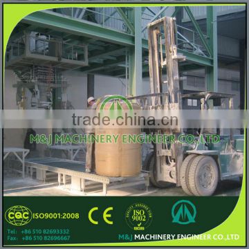 super sack weighing filling machine for cement 500kg, bulk cement loading station