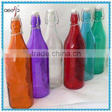 Fruit juice glass bottle empty glass bottles for drink