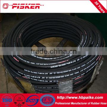 wire braided hydraulic hose