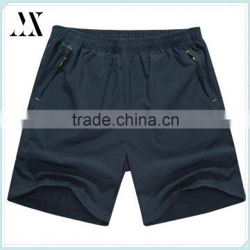 Men's Outdoor Quick Dry Zippered Front Pockets Hiking Mountaineering Shorts
