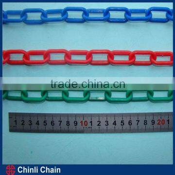 All size of decorative plastic chain/3mm colorful traffic plastic chain