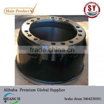 brake drum 3464230501 for benz truck