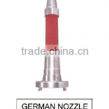 German type fire hose nozzle