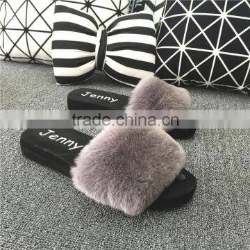 Hot Wholesale 100% Sheepskin Slippers Fur Lined Slippers