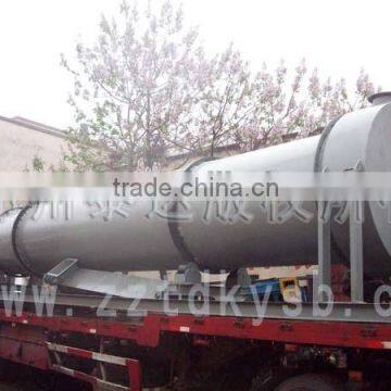 Poultry Manure Rotary Dryer / Animal Feed Drum Dryer / Chicken Dung Rotary Dryer
