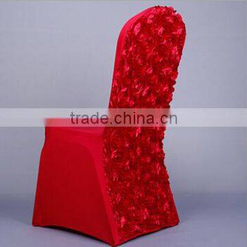 2016 Newest Design Spandex Chair Cover Wedding Used Rose Chair Covers photo-4