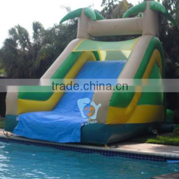 pvc tarpaulin inflatable water slide for kids and adults size