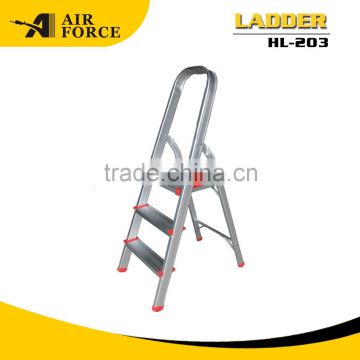 AF HL203 High Quality 3 Step Aluminum Ladder