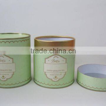 New Custom Paper Cylinder Tea Gift Box /round Cardboard Packaging for Loose Tea Wholesale/paper Tea Box photo-6