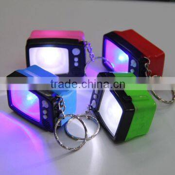 LED Keychain Toy TV for 2" capsule toys