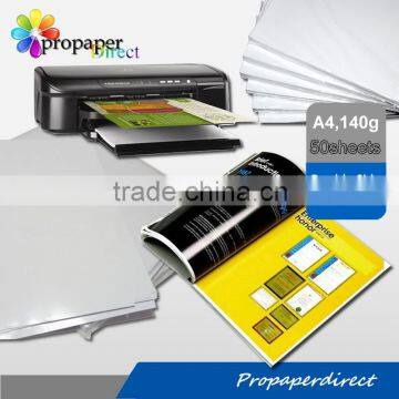 factory supply 140g digital double- sided inkjet photo paper