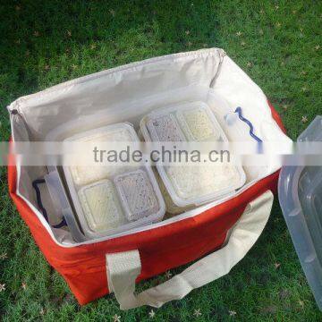 Portable food warmer bag