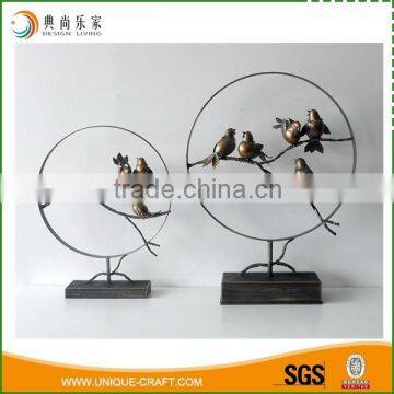 Antique Metal Birds Home Table Decor Allah Metal Home Decoration