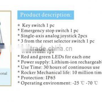 YKGR-DXM joystick for remote control industrial machine