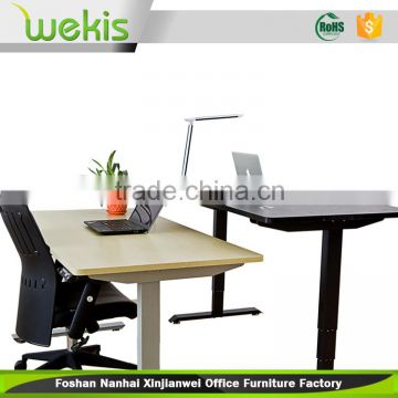 Eelectric height adjustable standing desk made in china