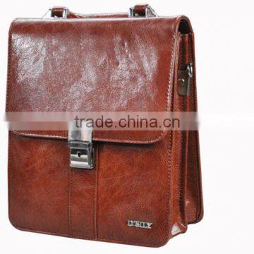 2015 New Synthetic Leather Men's Brown Briefcase 8031A140008