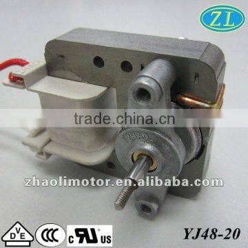 Micro Electric Motor Shaded Pole Motor YJ48-20 for Heater Fan, Electric Fan, Humidifier, Air-conditioner