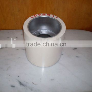 10"white rubber roll for rice mill