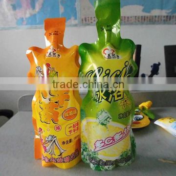 125ml printed plastic beverage bag