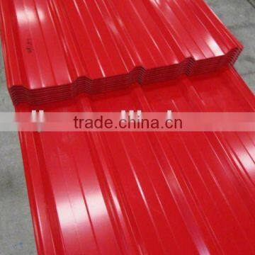 Color Painted Corrugated Galvanized Steel Roofing Sheet
